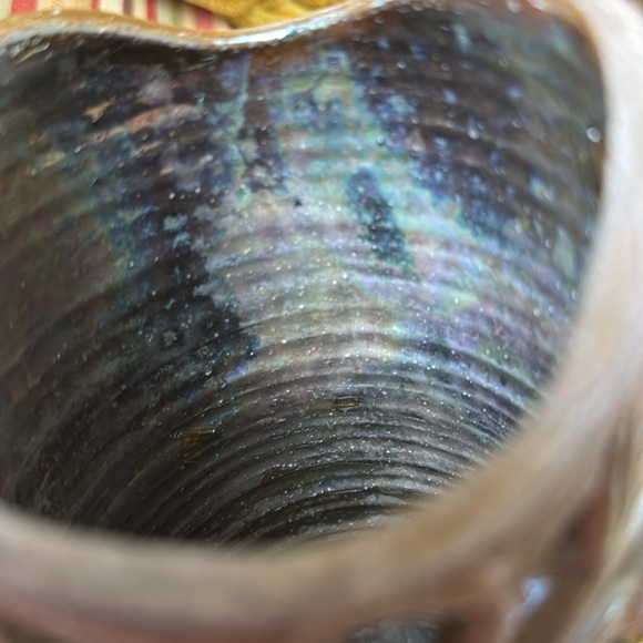 Stamped ROYCROFT RENAISSANCE Raku pottery vase - Picture 13 of 13